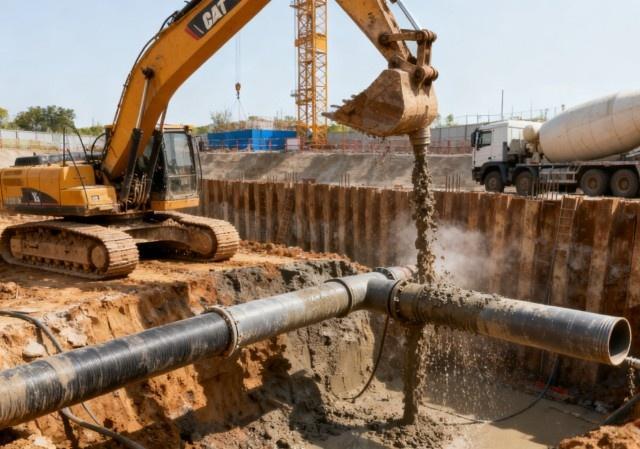 平邑注浆管应用于建筑工程与结构维修领域